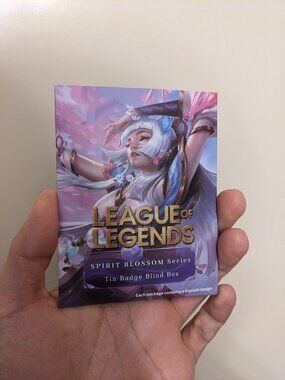 League of Legends Tin Badge: Spirit Blossom Series Blind Box Pack (New/Unopened)